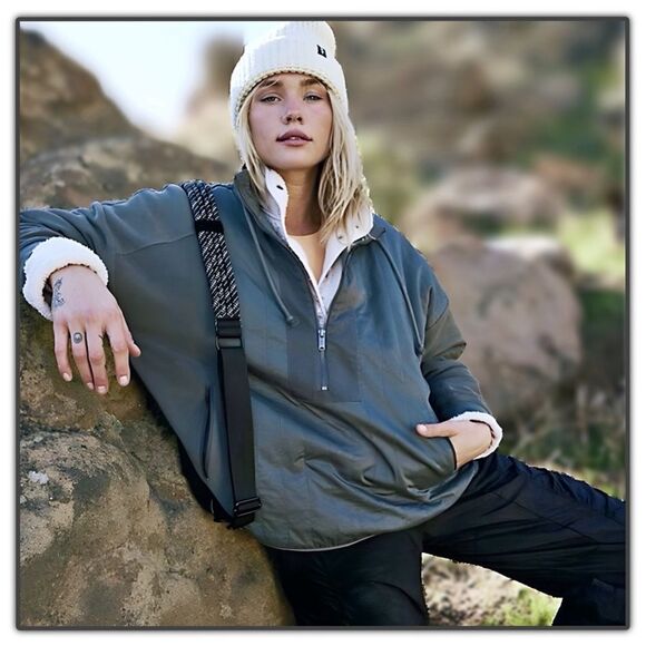 Free People Movement Slow Rush Half Zip Pullover - Picture 2 of 15